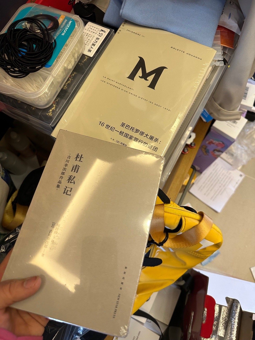 我要疯了,臧老师又双又双叒叕买书………全家那都是书__财经头条
