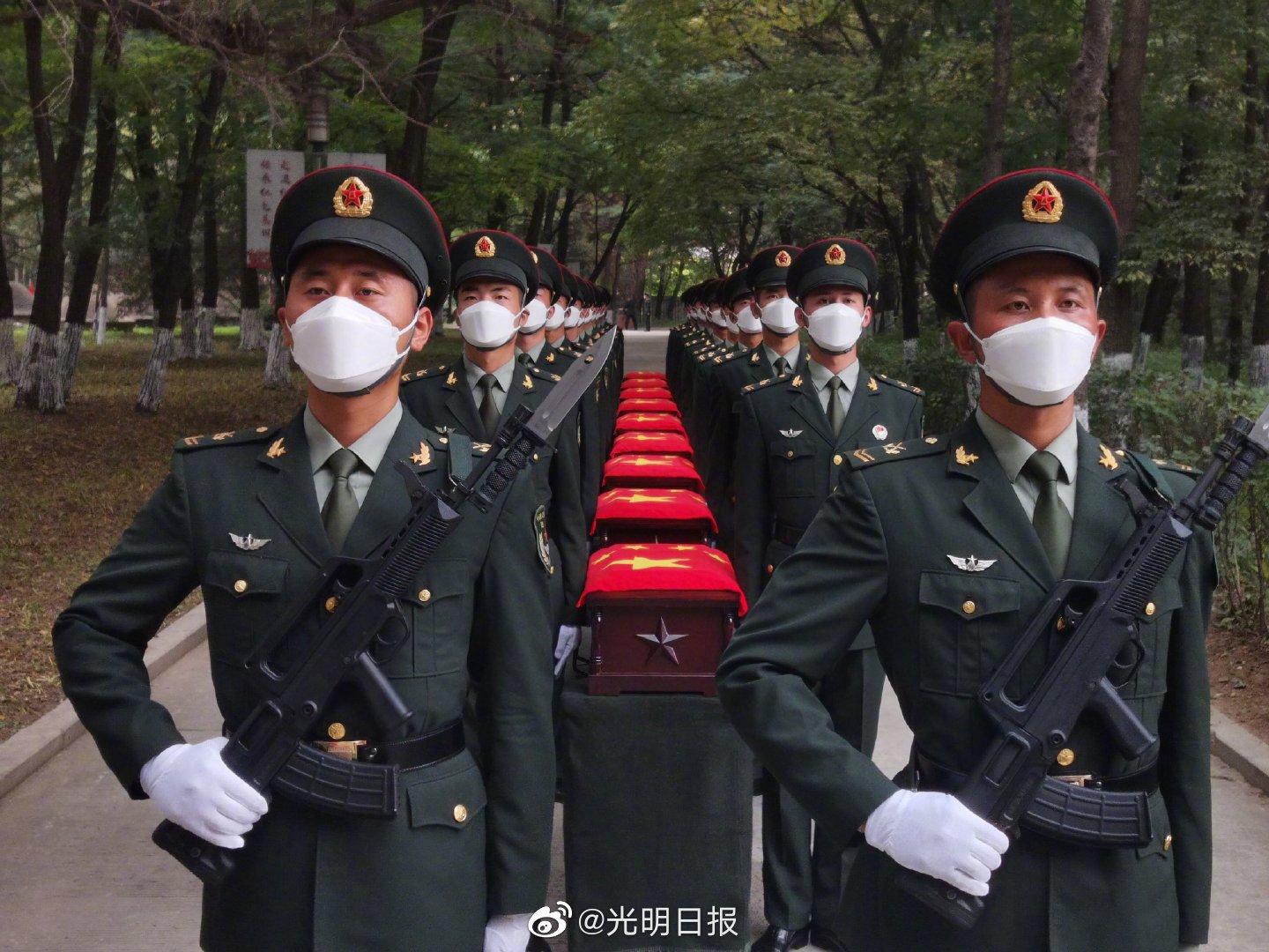 第八批在韩中国人民志愿军烈士遗骸在沈阳安葬休闲区蓝鸢梦想 - Www.slyday.coM