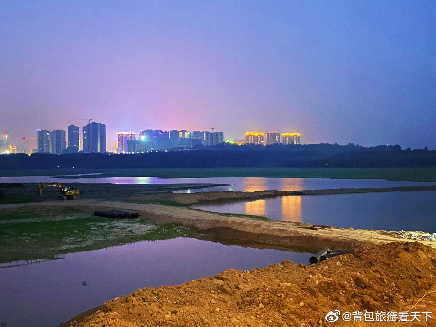 河南三门峡市的“天鹅湖国家城市湿地公园”__财经头条