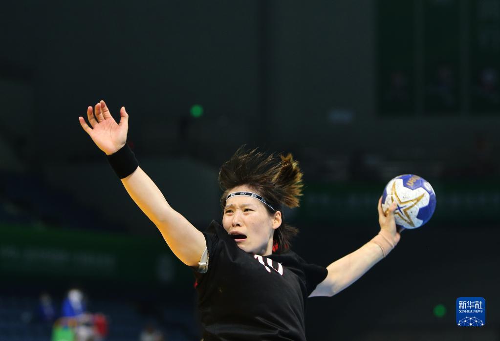 全运会山东队获得女子手球银牌