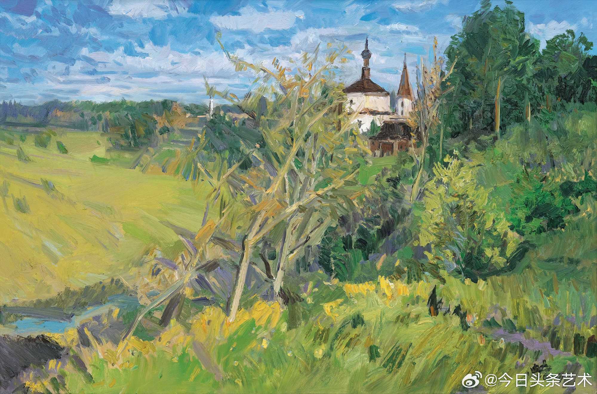 画家范迪安油画作品