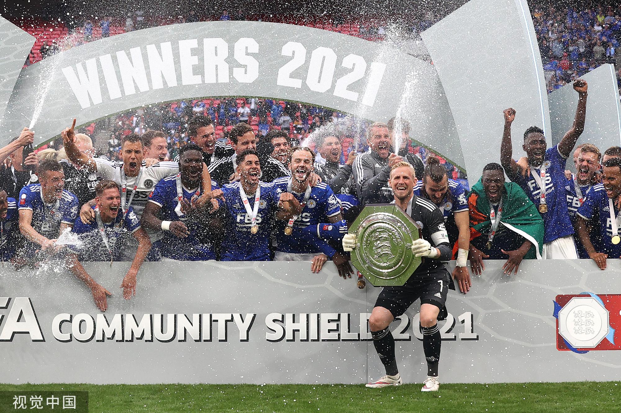 [图]社区盾-伊希纳乔点射绝杀 莱斯特城1-0曼城夺冠