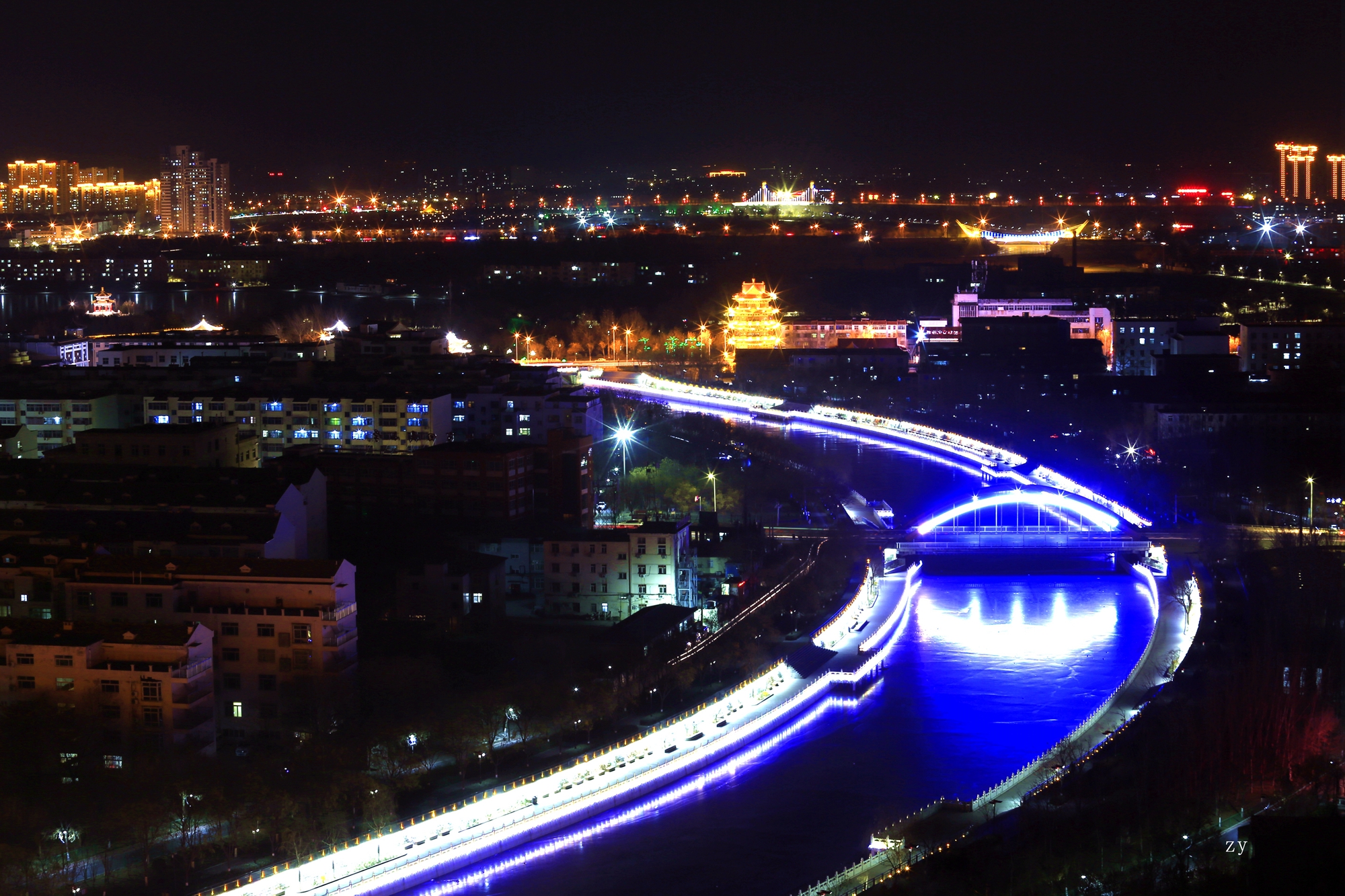 天成杯"夜光倾城"沧州城市摄影艺术大赛作品欣赏第一期