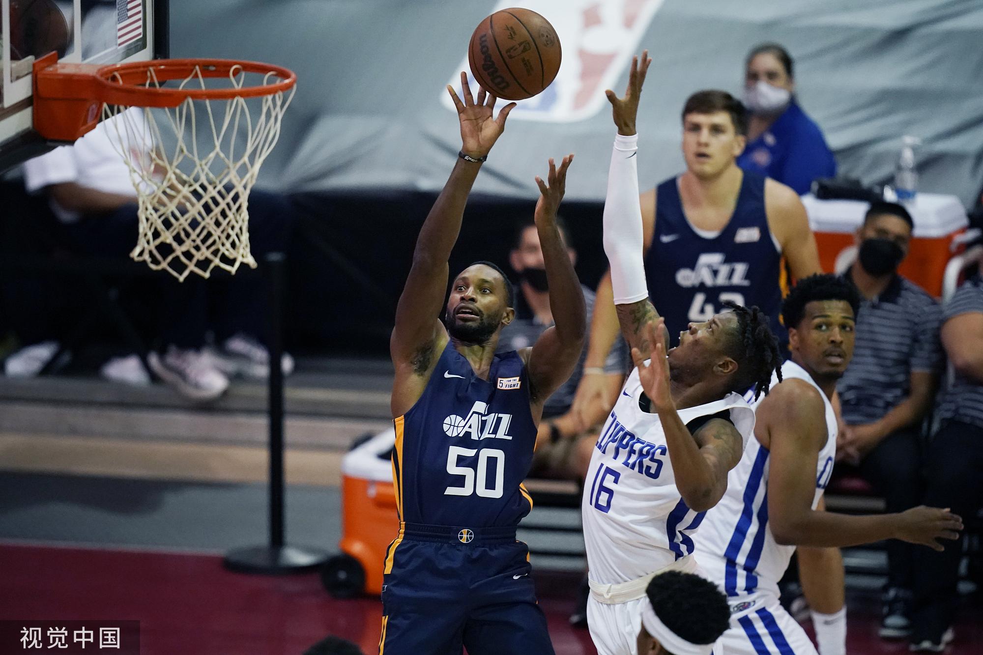 [图]nba夏季联赛-洛杉矶快船94-90犹他爵士