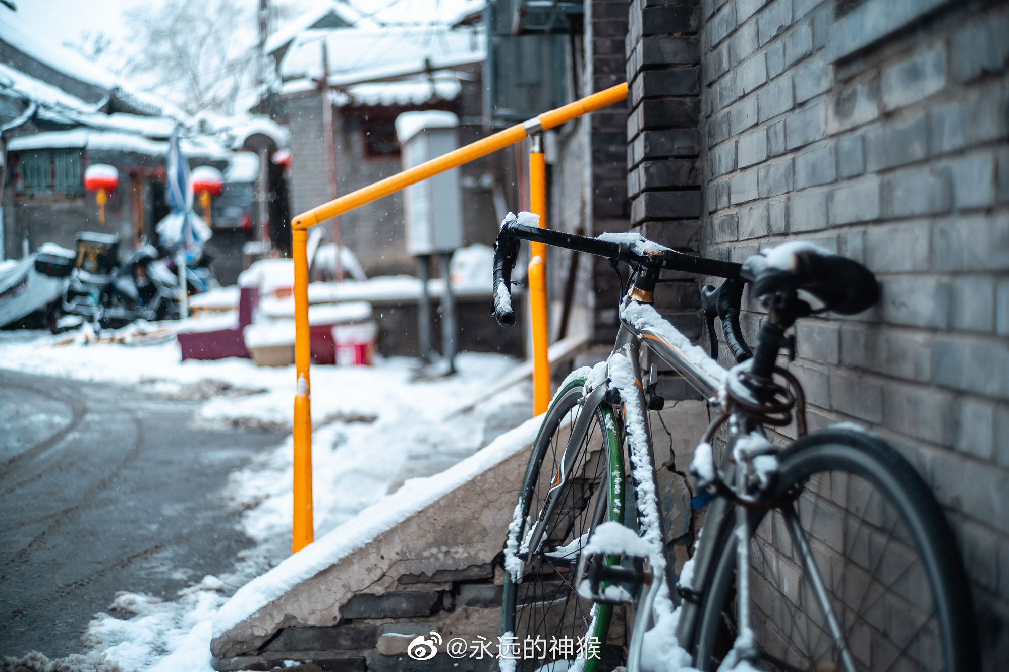 雪中逛胡同是另一种感觉.by leica m10p__财经头条