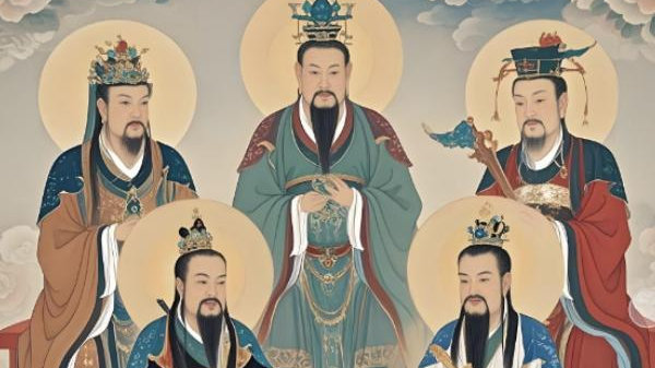 安天大会上,紧随三清其后的五炁真君是谁?竟然排在了四御之前|南方|三清|安天|五方|如来_新浪新闻