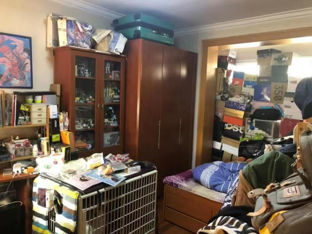 93平的拥挤两居大改造,现代风时尚搭配|客厅|沙发墙|空间_新浪新闻