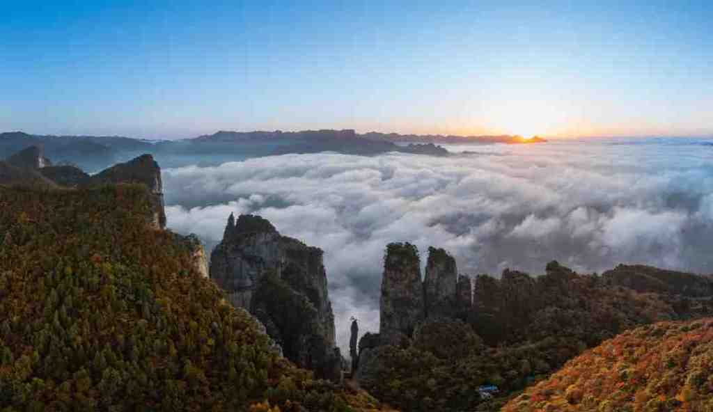 我承认，我被这样的恩施秋色迷住了休闲区蓝鸢梦想 - Www.slyday.coM