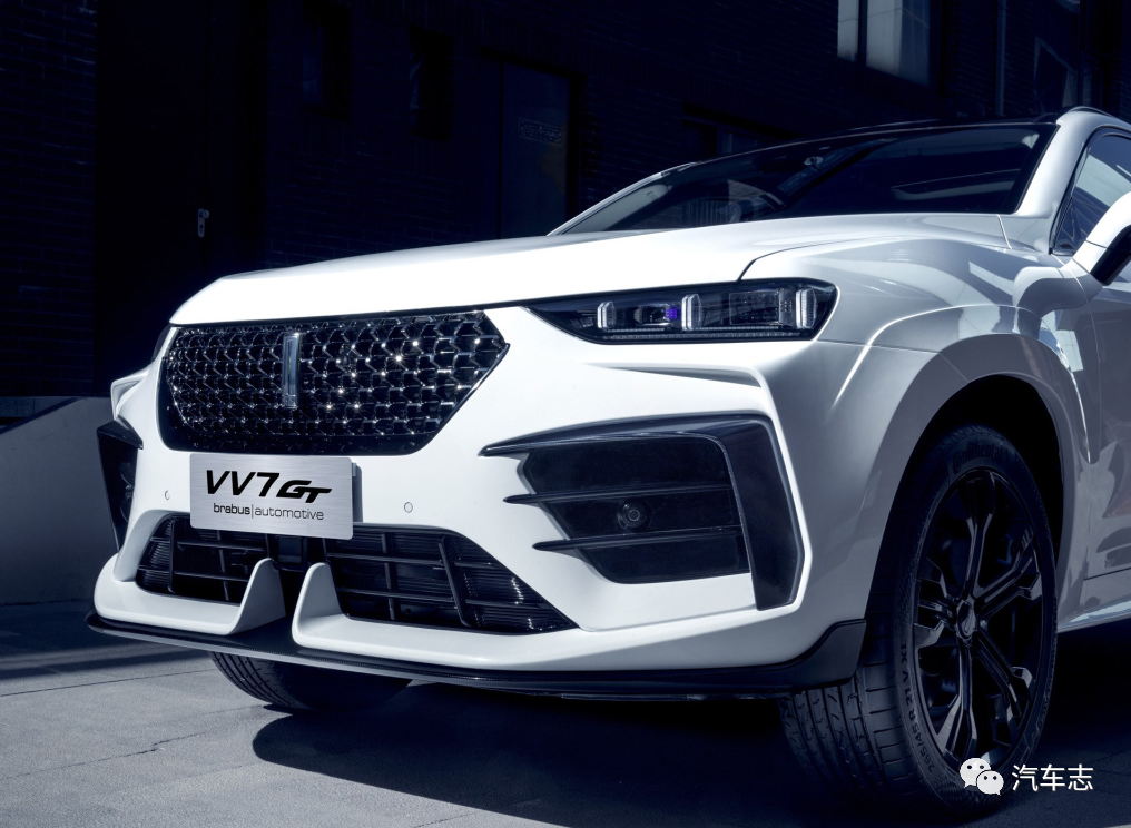 wey vv7 gt巴博斯限量版正式上市!售价25.88万元