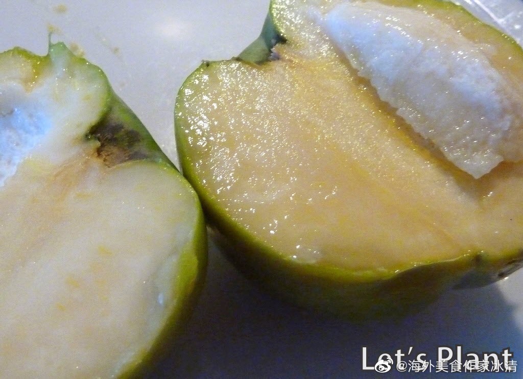 有的.有一种叫冰淇淋水果(ice cream fruit)的,又名白柿