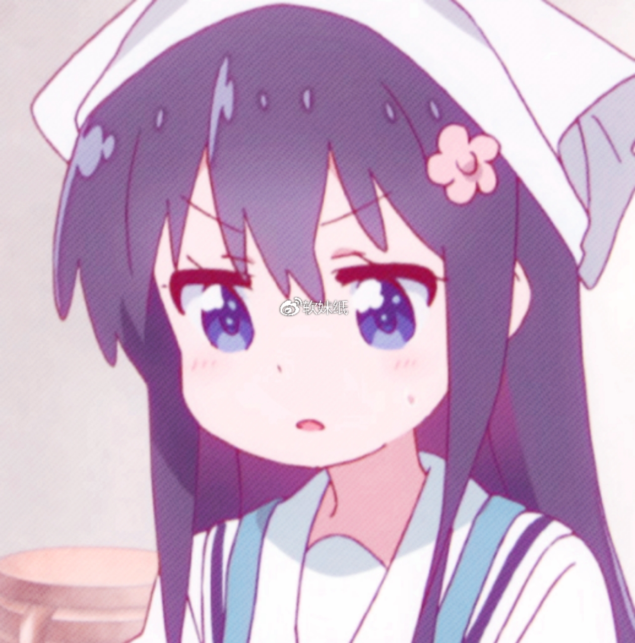 自截动漫头像天使降临到我身边萌萌哒白咲花787878