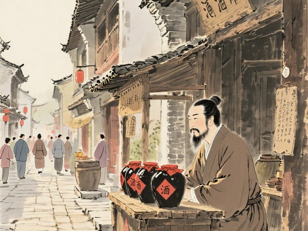 醉里乾坤大:古代酒肆中的社交密码与文化侧写