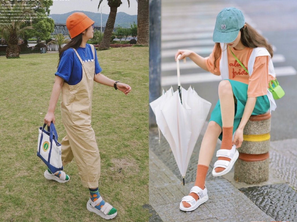 凉鞋袜子又土又丑看了潮人穿搭后直呼惊艳