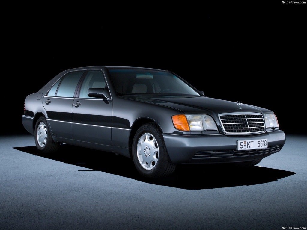 梅赛德斯-奔驰 s600 sel w140(虎头奔)1991年上市_高清图集_新浪网