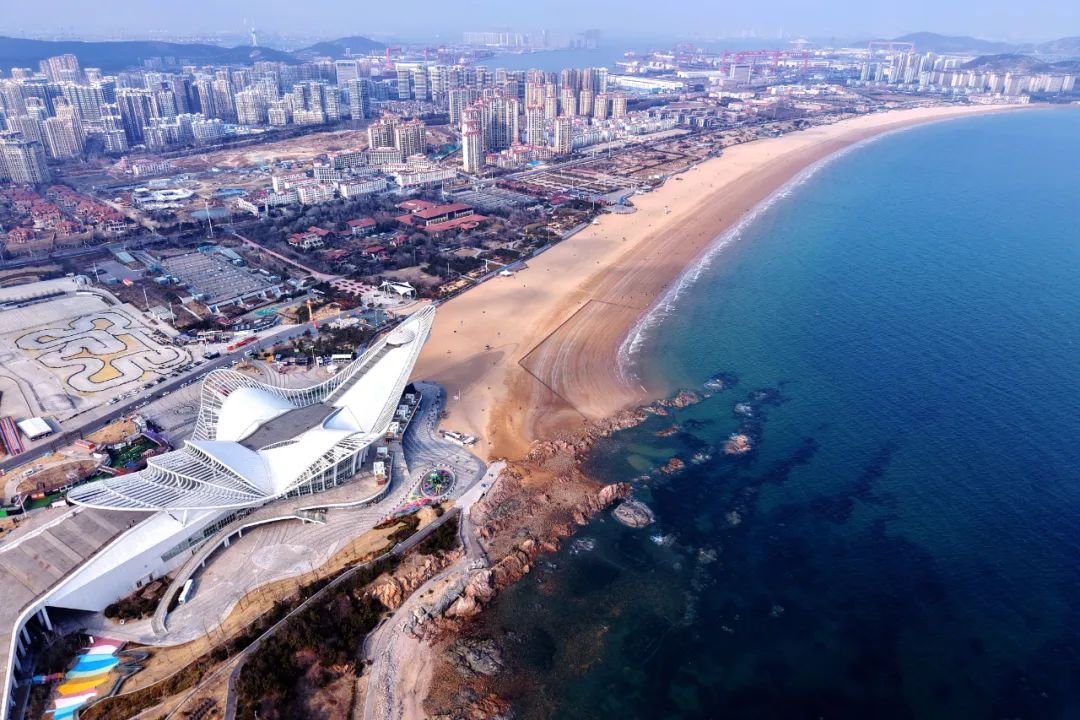 …来金沙滩"beach walk"吧~ :青岛西海岸发布