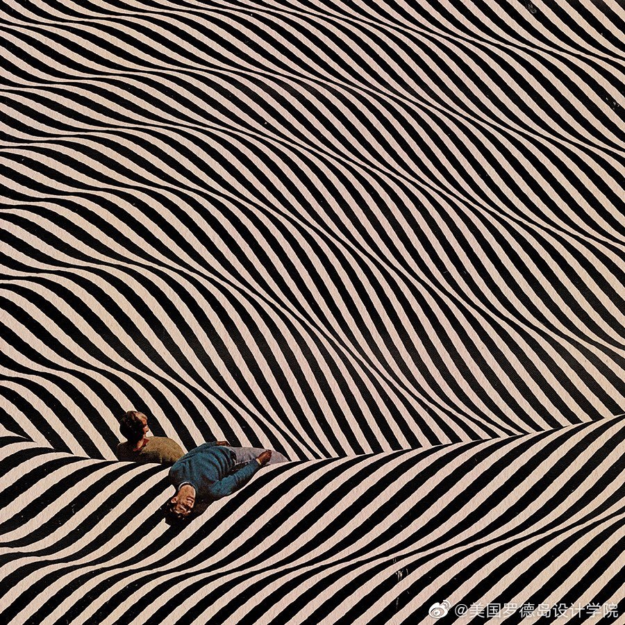 简单的点线面构成的空间艺术byvalentinpavageau