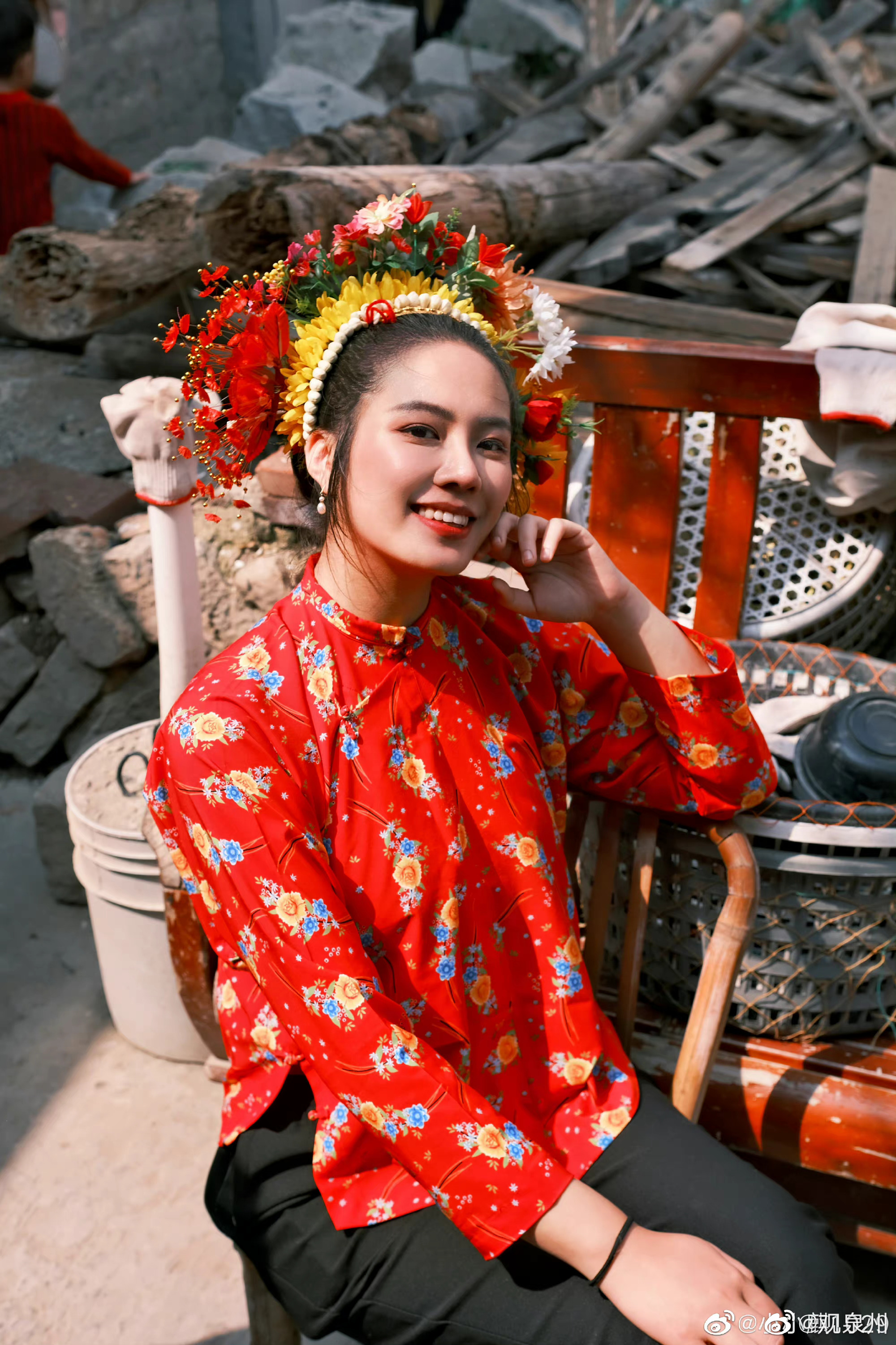 今生戴花 来世漂亮 ——福建三大渔女之一蟳埔女 宋元中国看泉州……__财经头条