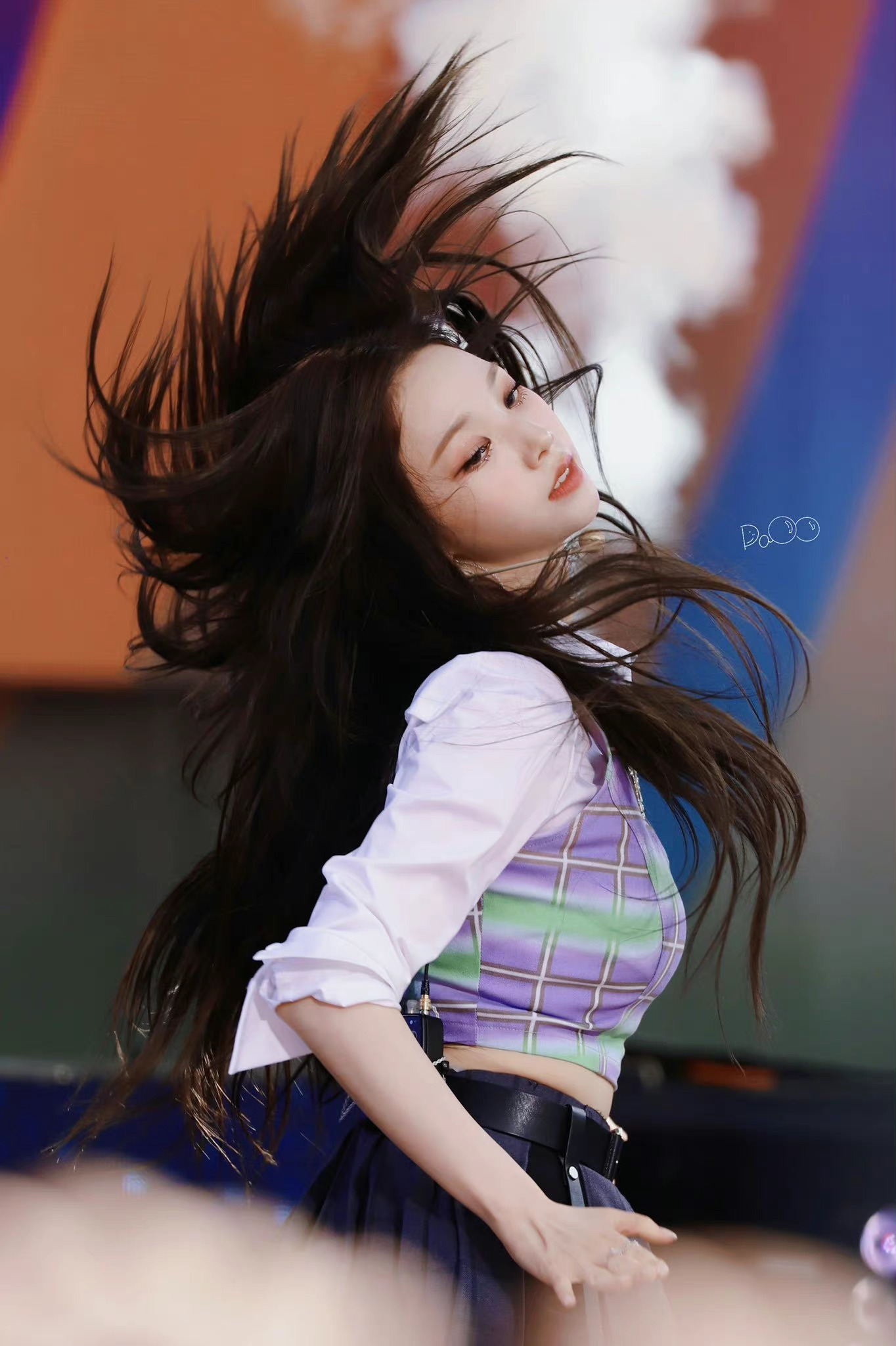 6/ 9柳智敏的活动生图状态好可呀,身材比例绝绝子～被她的美貌鲨疯了