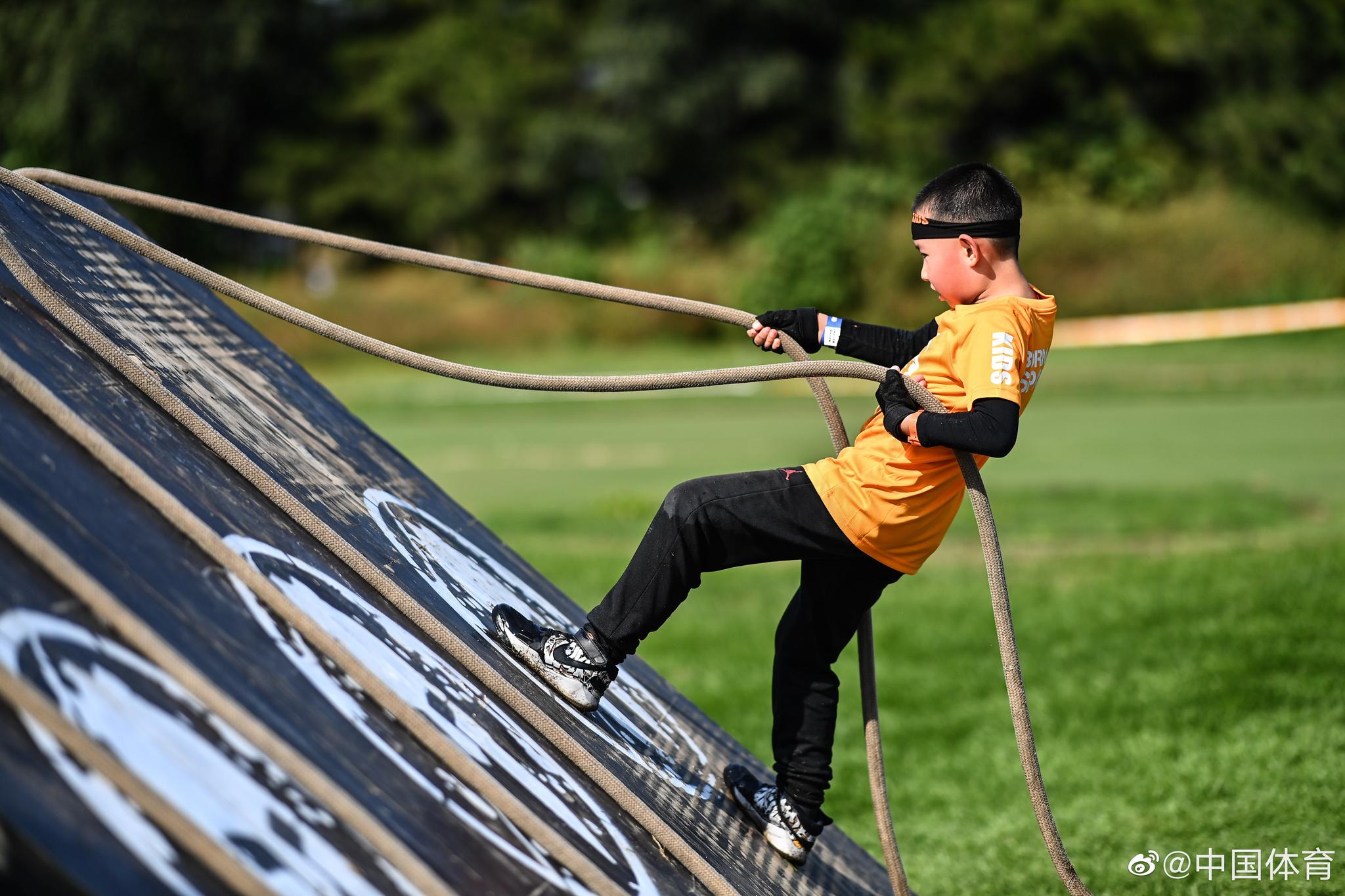 斯巴达儿童赛北京站继续进行