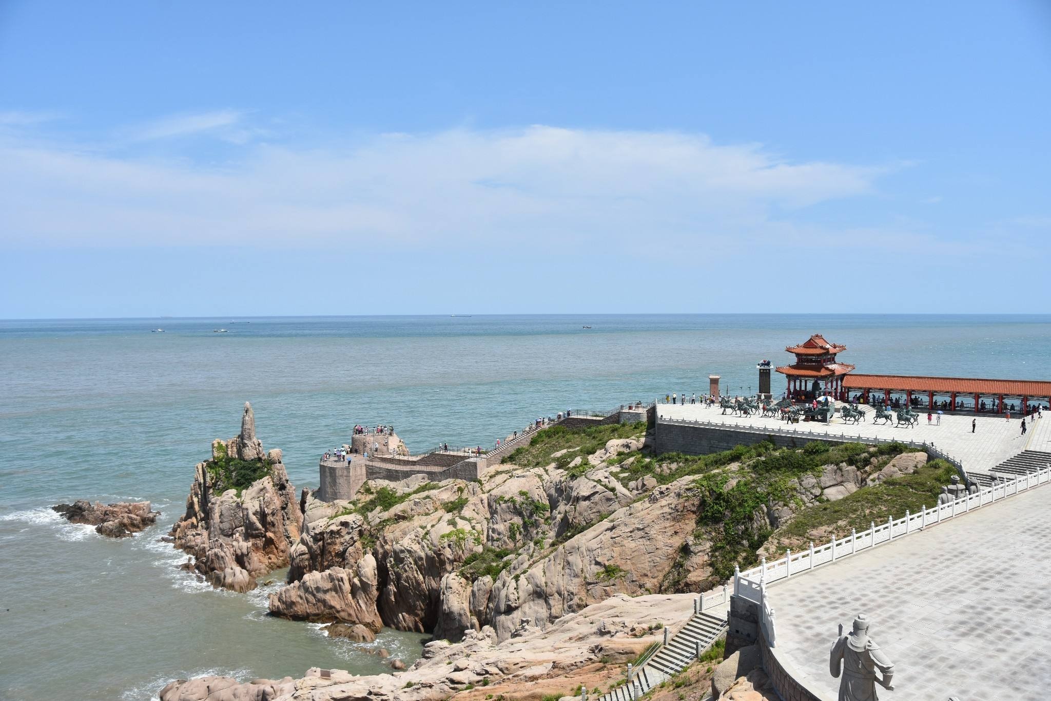 威海别名威海卫意为威震海疆