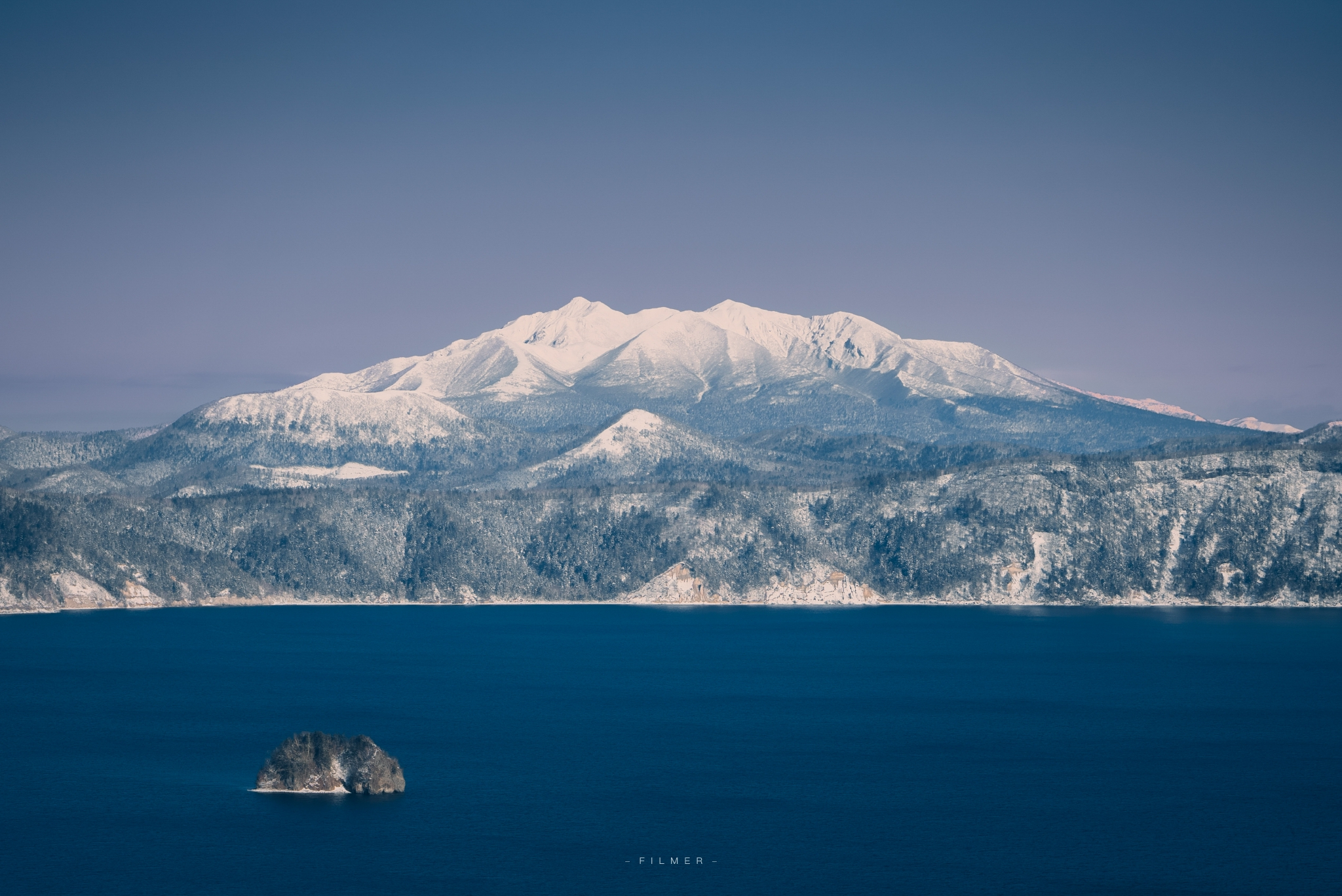 做了一些关于北海道的ipad壁纸