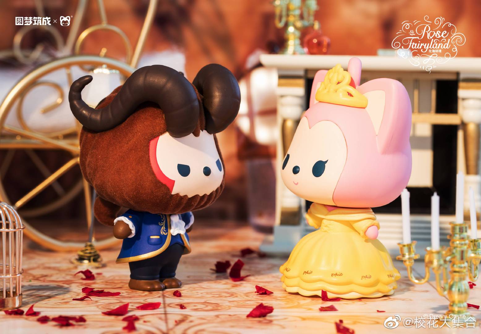 阿狸迷你公仔 童话系列5 玫瑰秘境