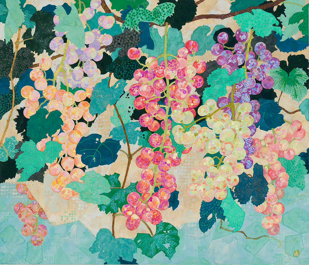 艺术家 Yuko Kurihara 绘画作品，明艳的色彩让人心情愉悦！