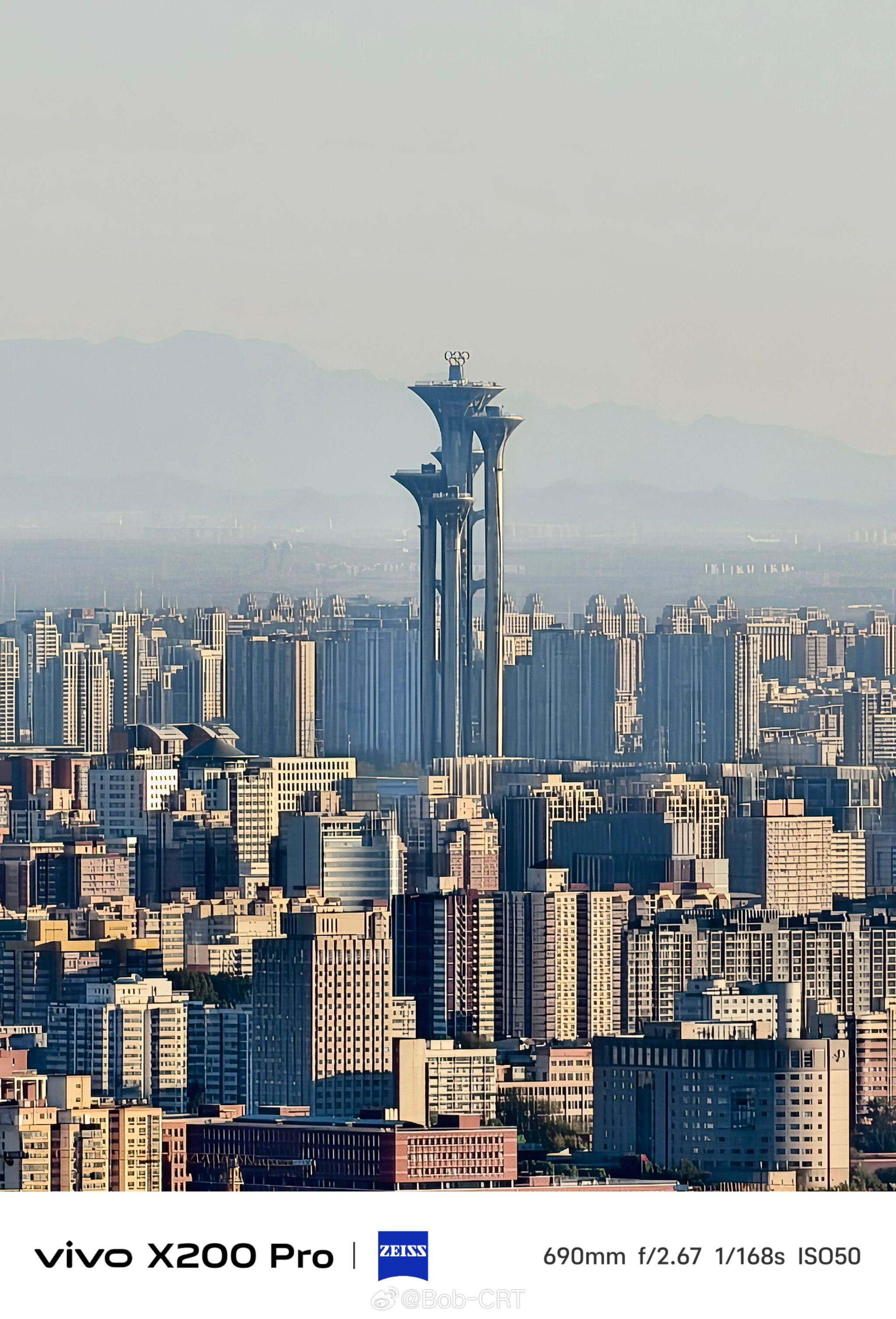 长焦镜头里的北京,摄于北京城市阳台