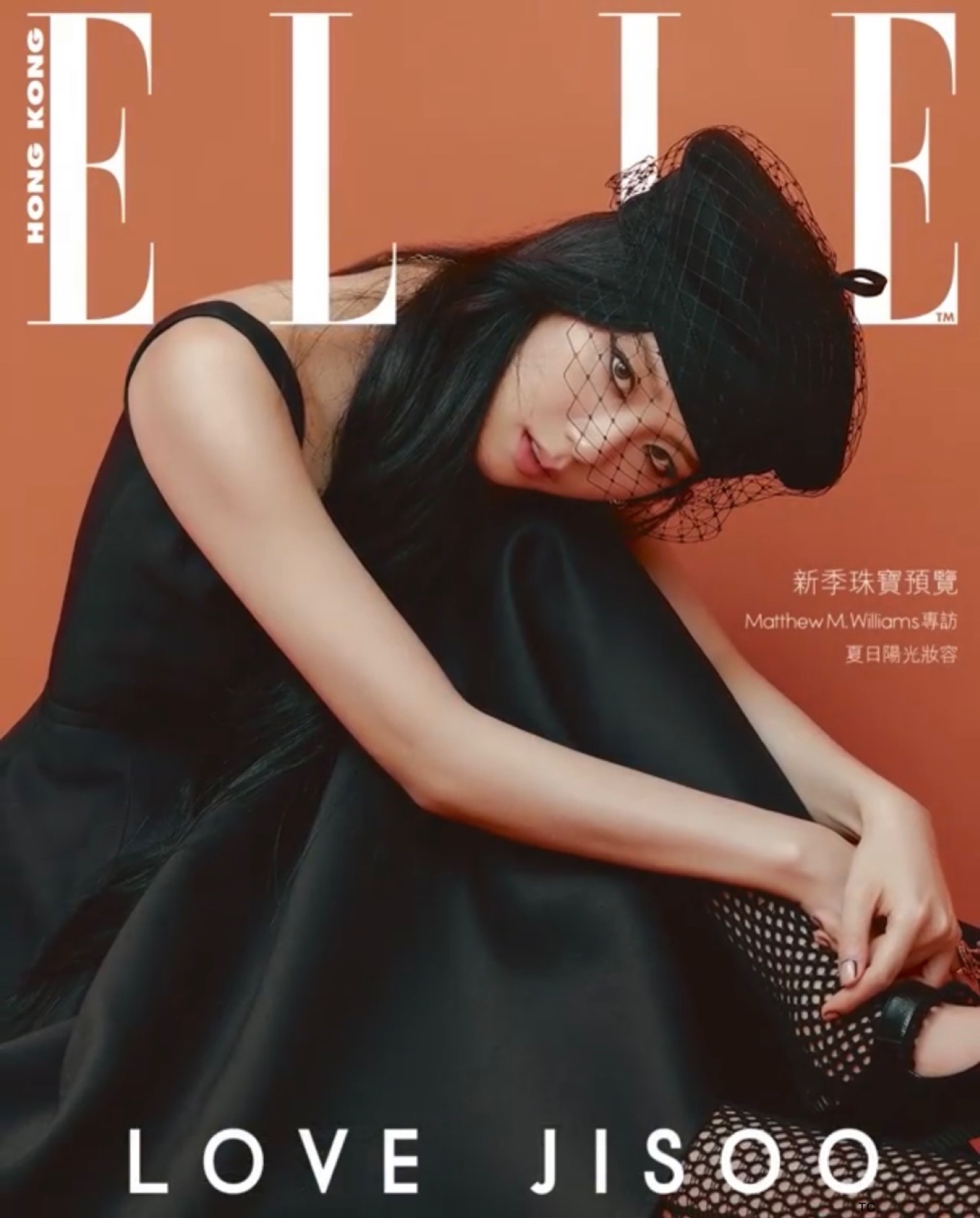 jisoo金智秀 x elle 港版6月刊