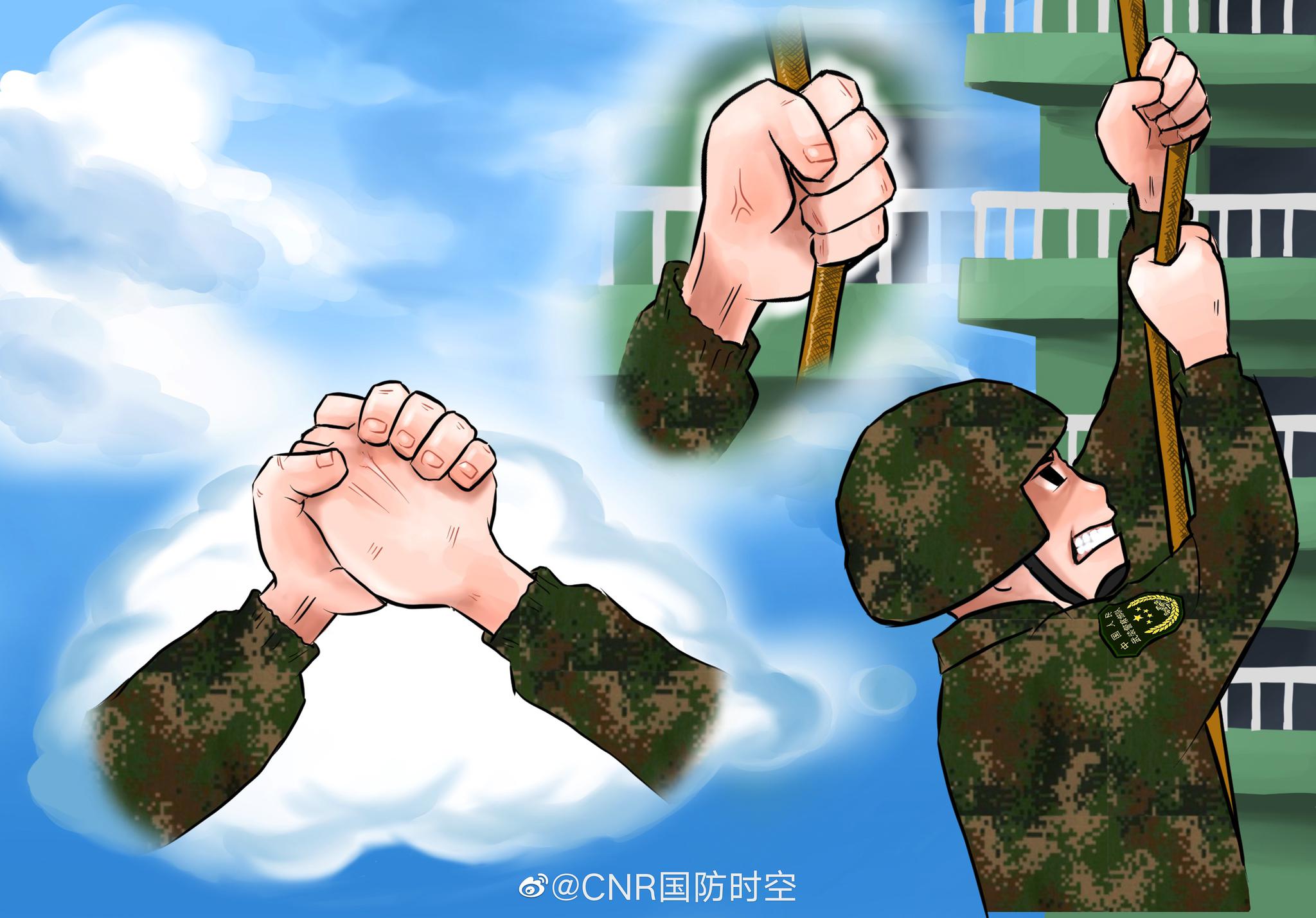 萌漫见证列兵的成长之路