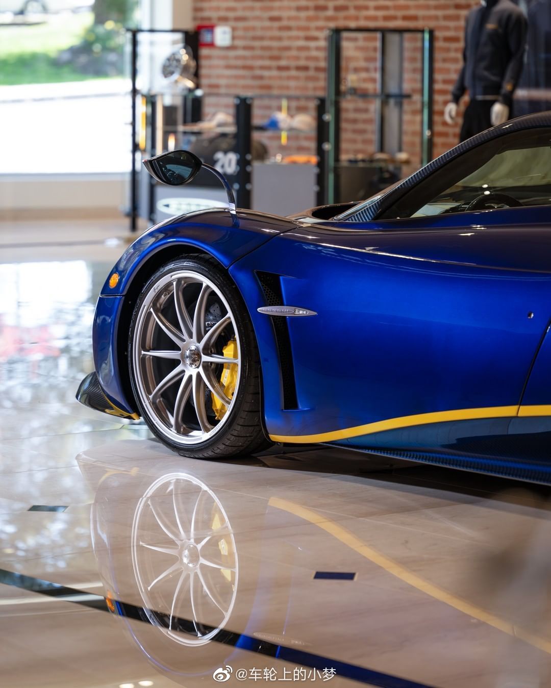 帕加尼huayra阿根廷蓝