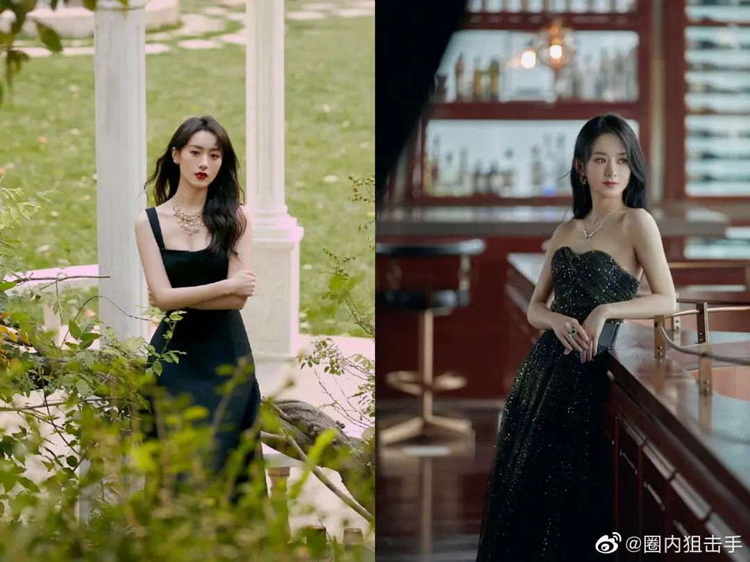 袁冰妍vs赵丽颖dior推广图