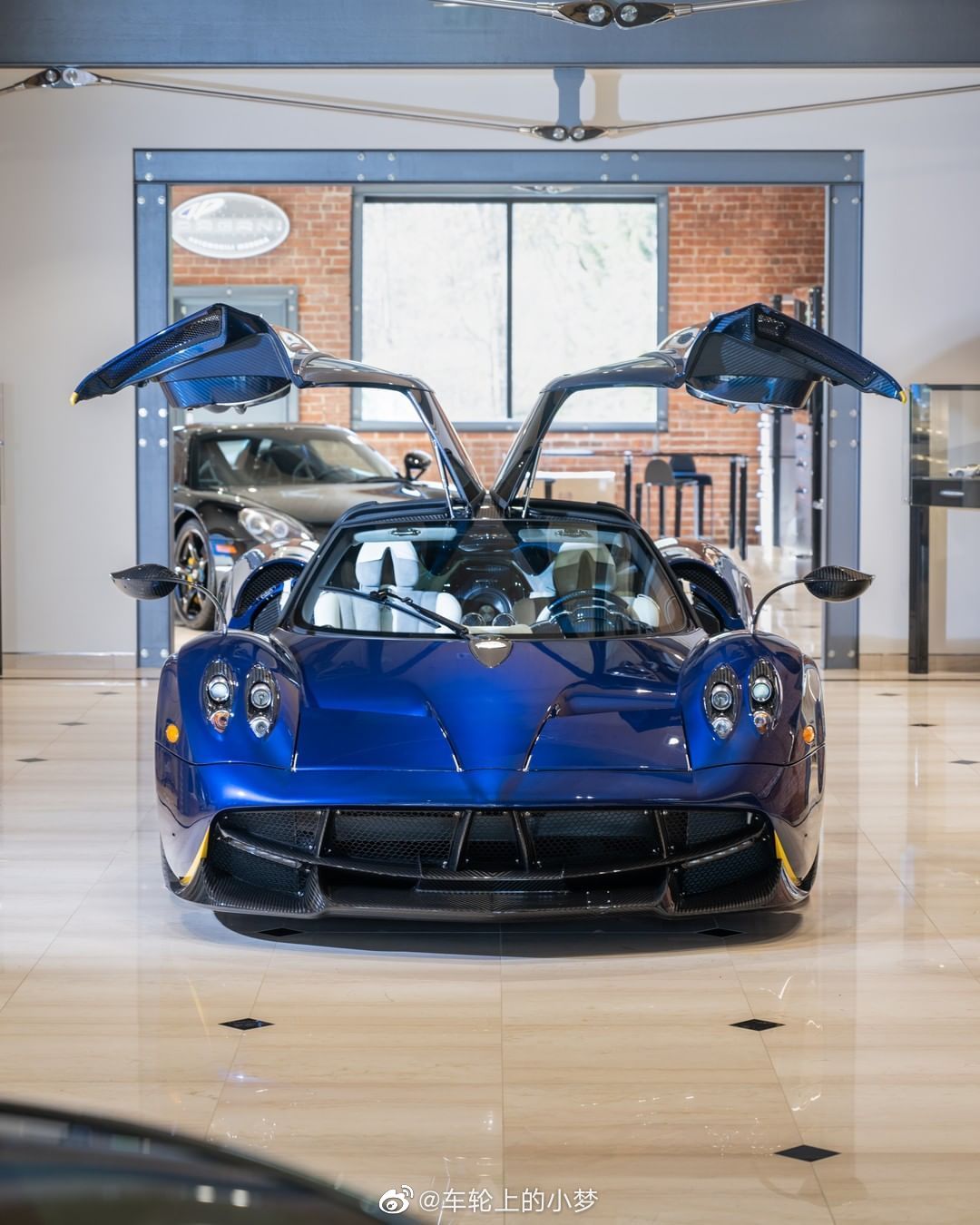 帕加尼huayra阿根廷蓝