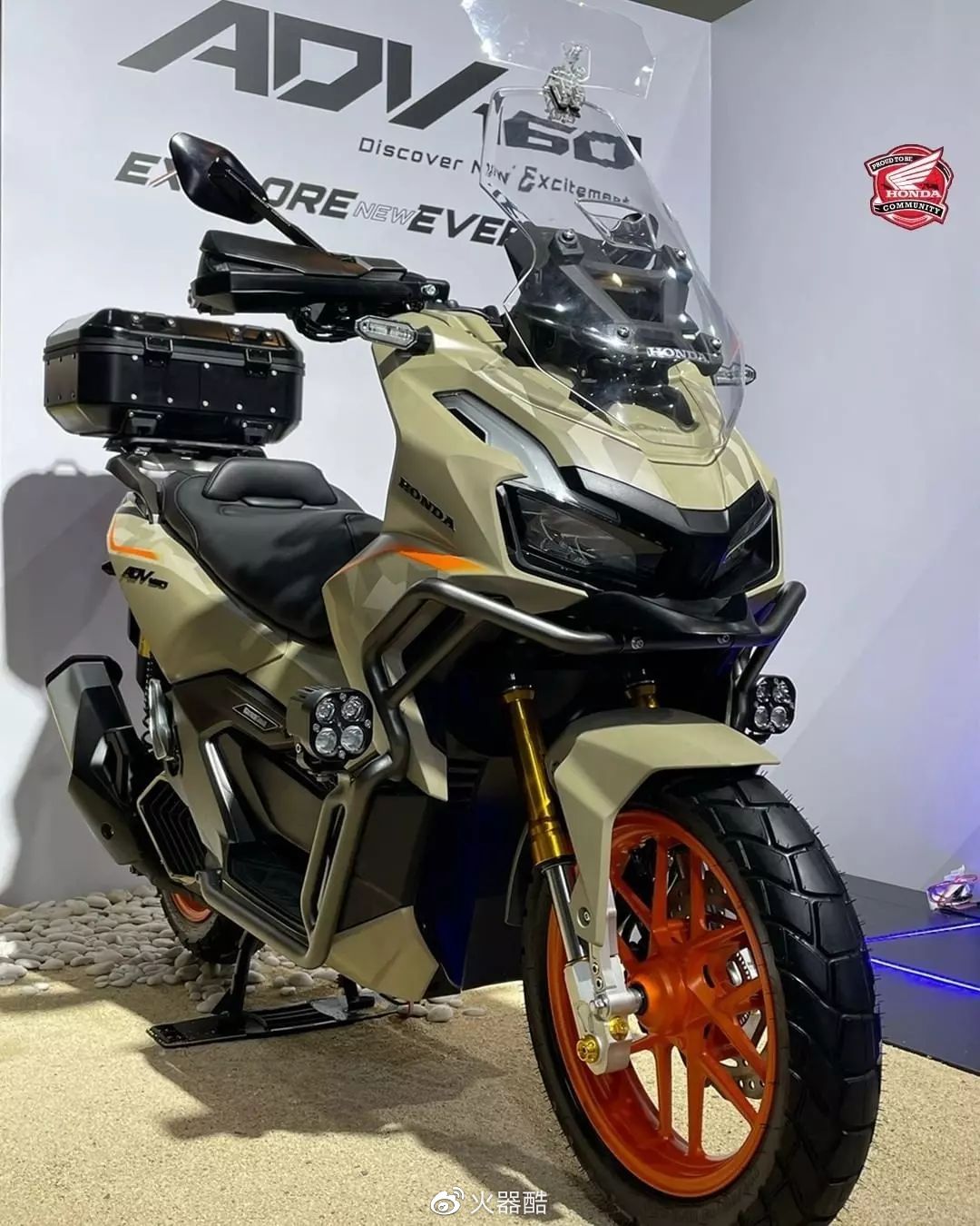 【希望今年国内可以上市】本田adv160美图欣赏__财经头条