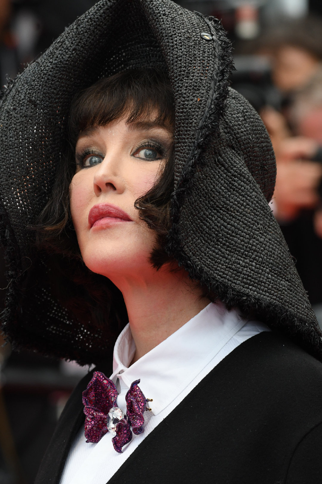 66岁戛纳影后伊莎贝尔·阿佳妮亮相本届戛纳红毯!