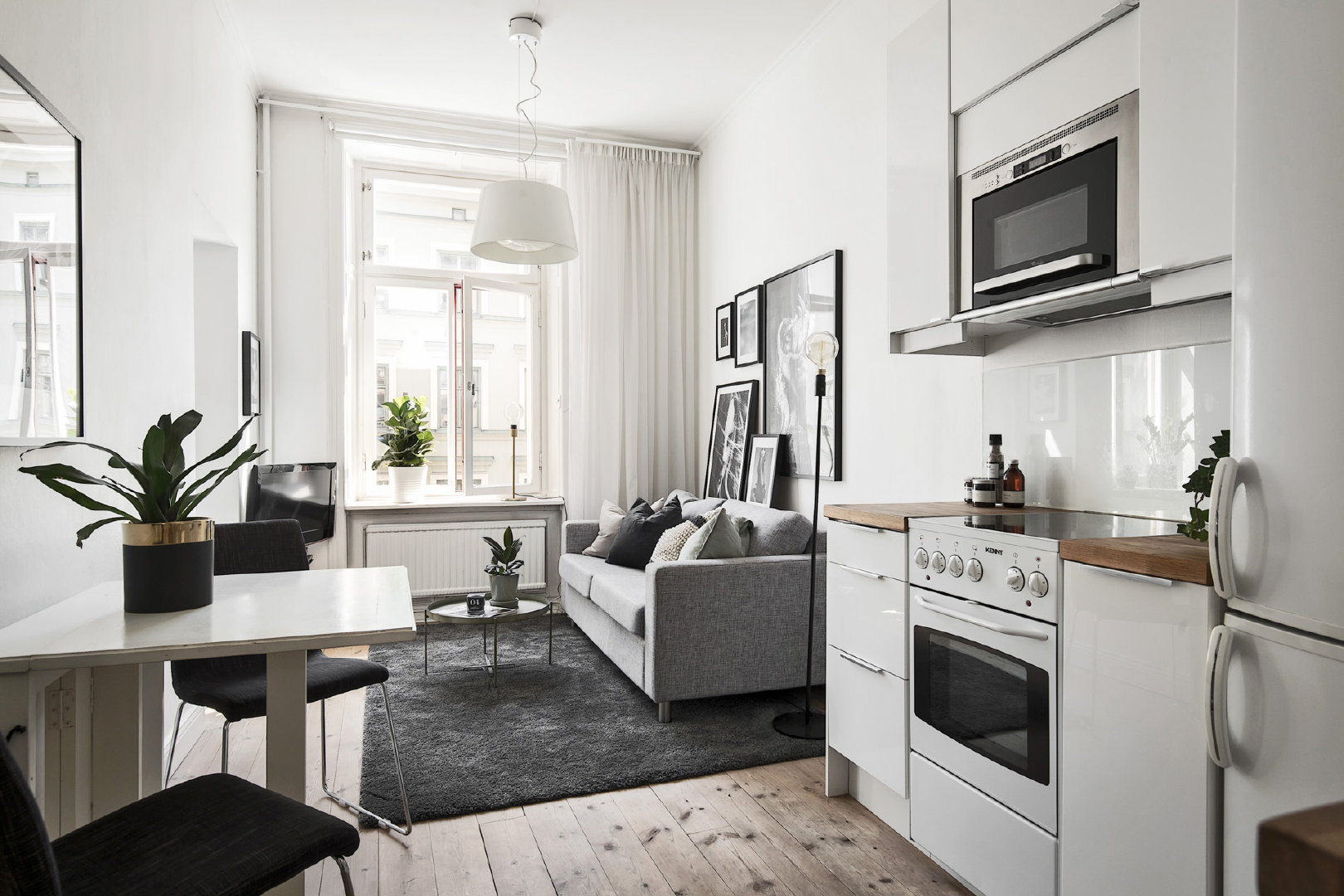 32平方米超小户型,可生活的感觉却一点都不小.