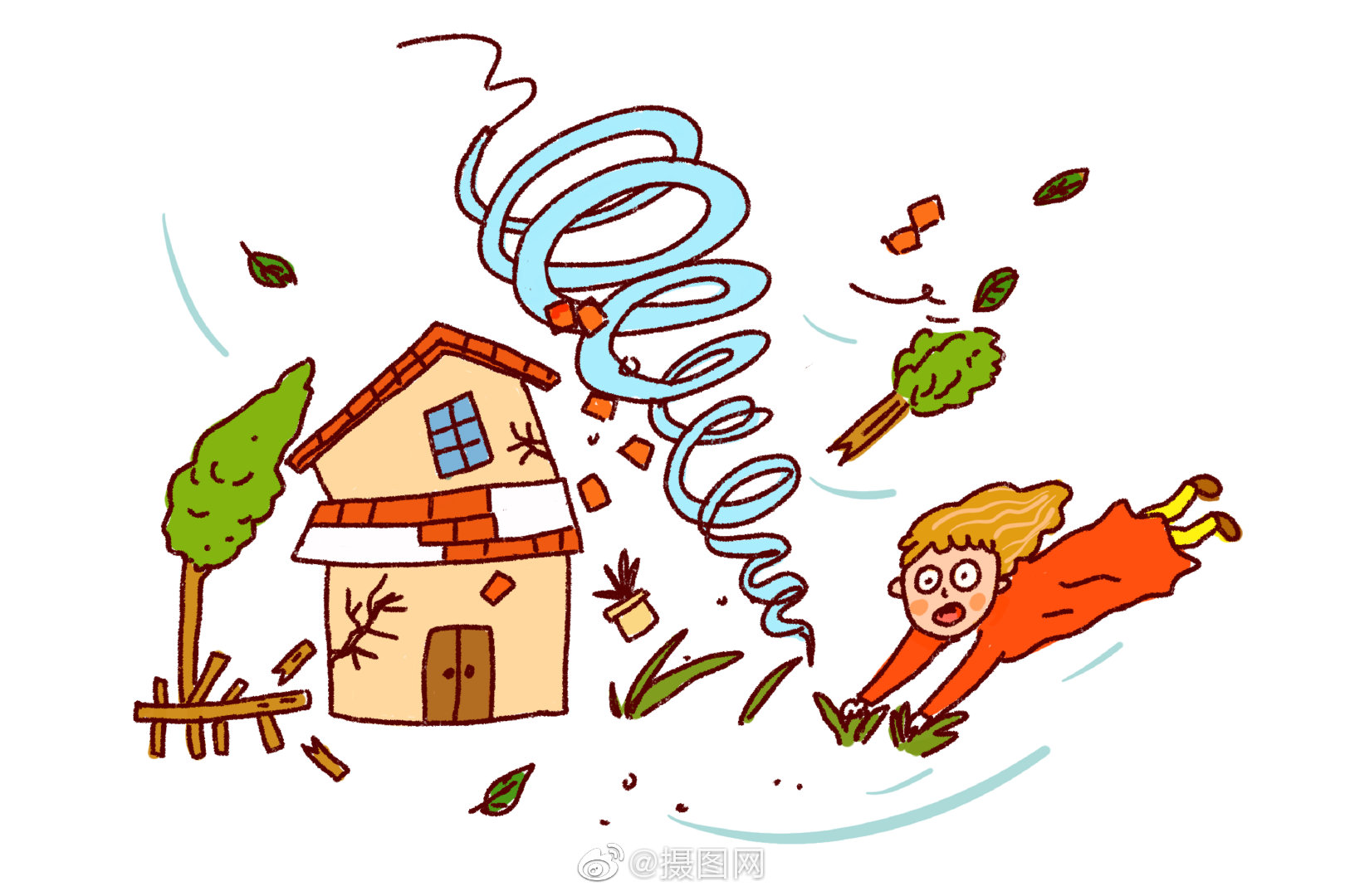 台风漫画png免抠元素_高清图集_新浪网