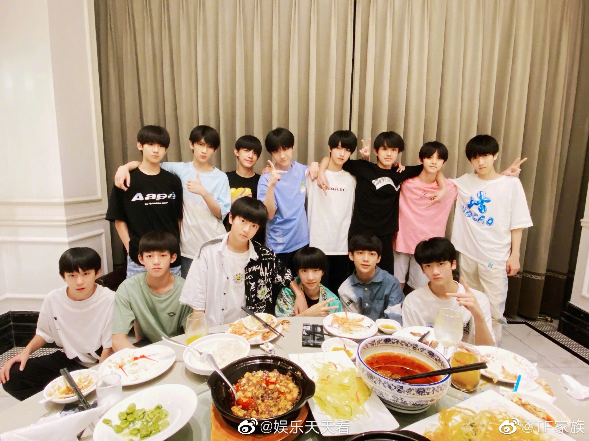 TF家族三代大合照更新~……