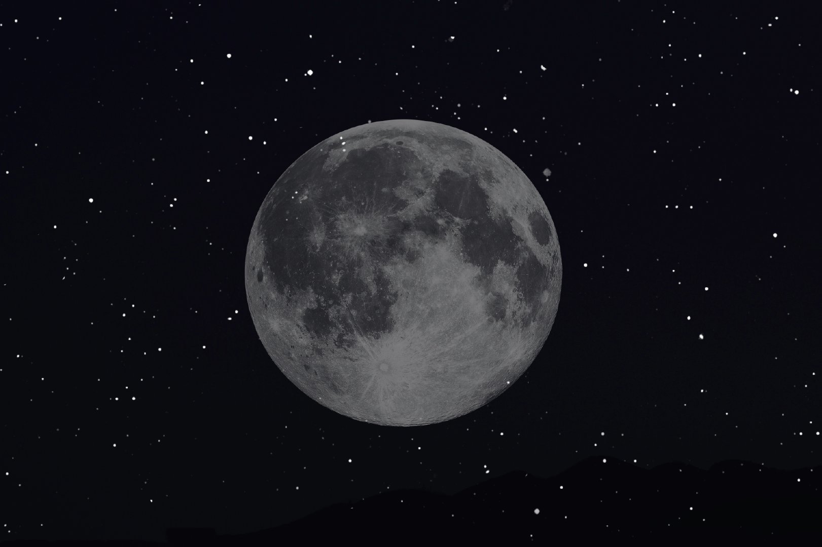 我喜欢黑夜,你喜欢黑夜里的月亮._高清图集_新浪网