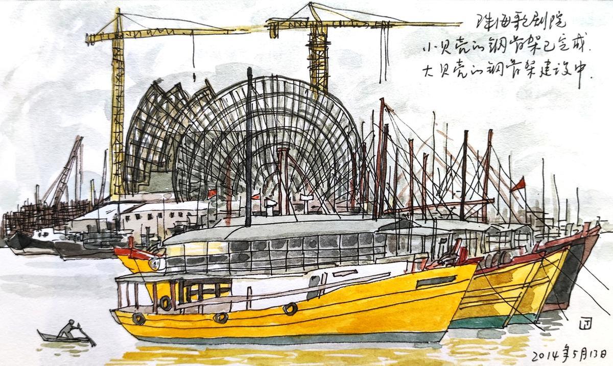 大湾风:珠海经济特区大日子,一组速写送上祝福!