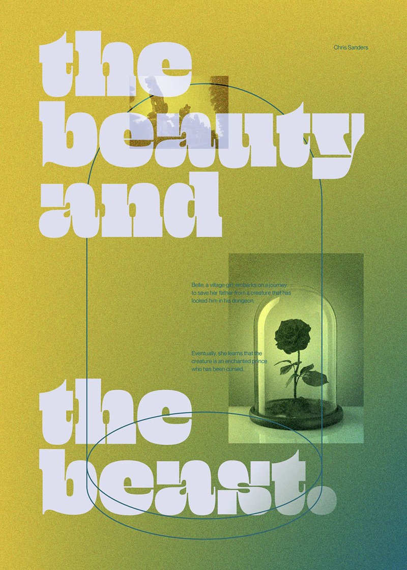 来自设计师 joreld dhamo 的创意字体海报作品