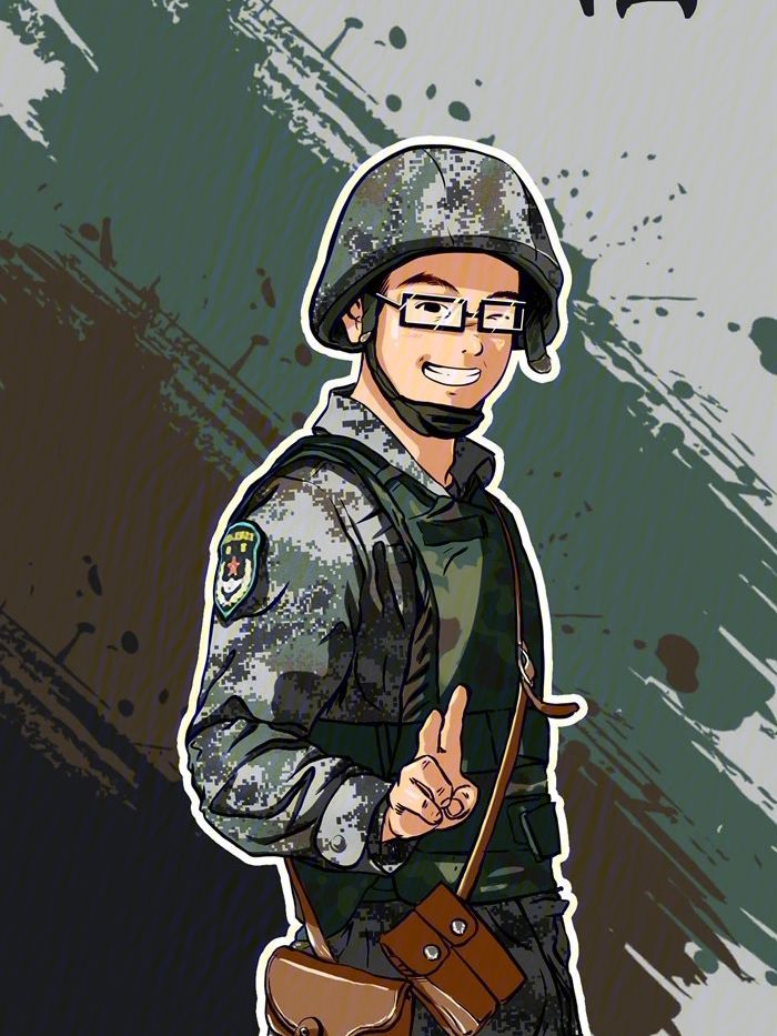一组帅气的兵哥哥壁纸
