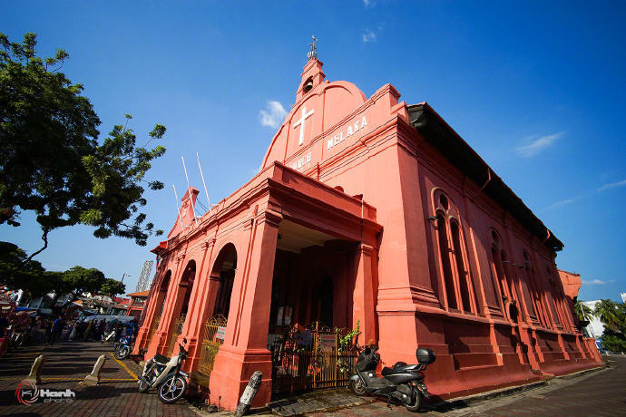 荷兰红屋建于1650年是荷兰殖民时期所留下的建筑物