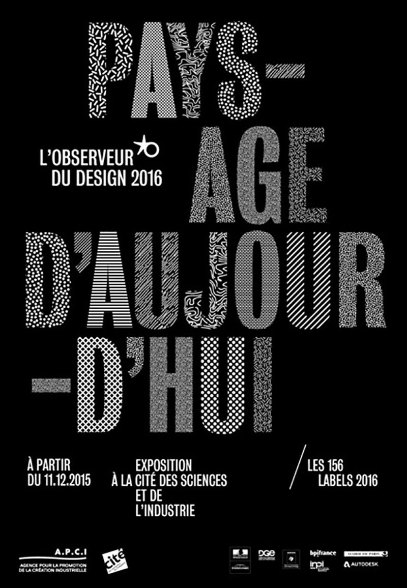 黑白色调海报设计创意版式设计