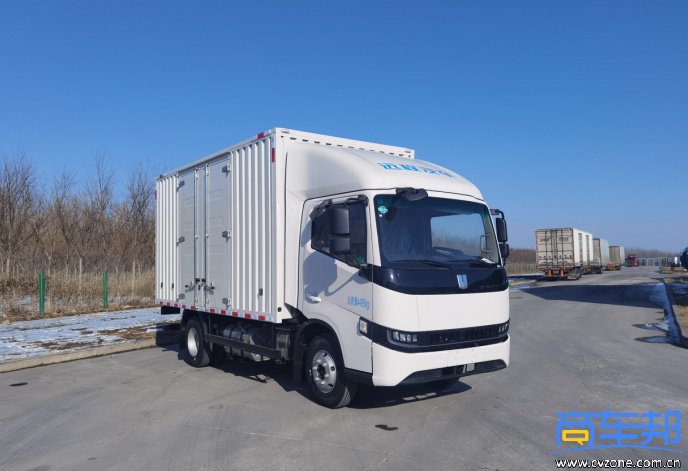 续航超1000公里的新能源轻卡:实拍远程星智h8m-新浪汽车