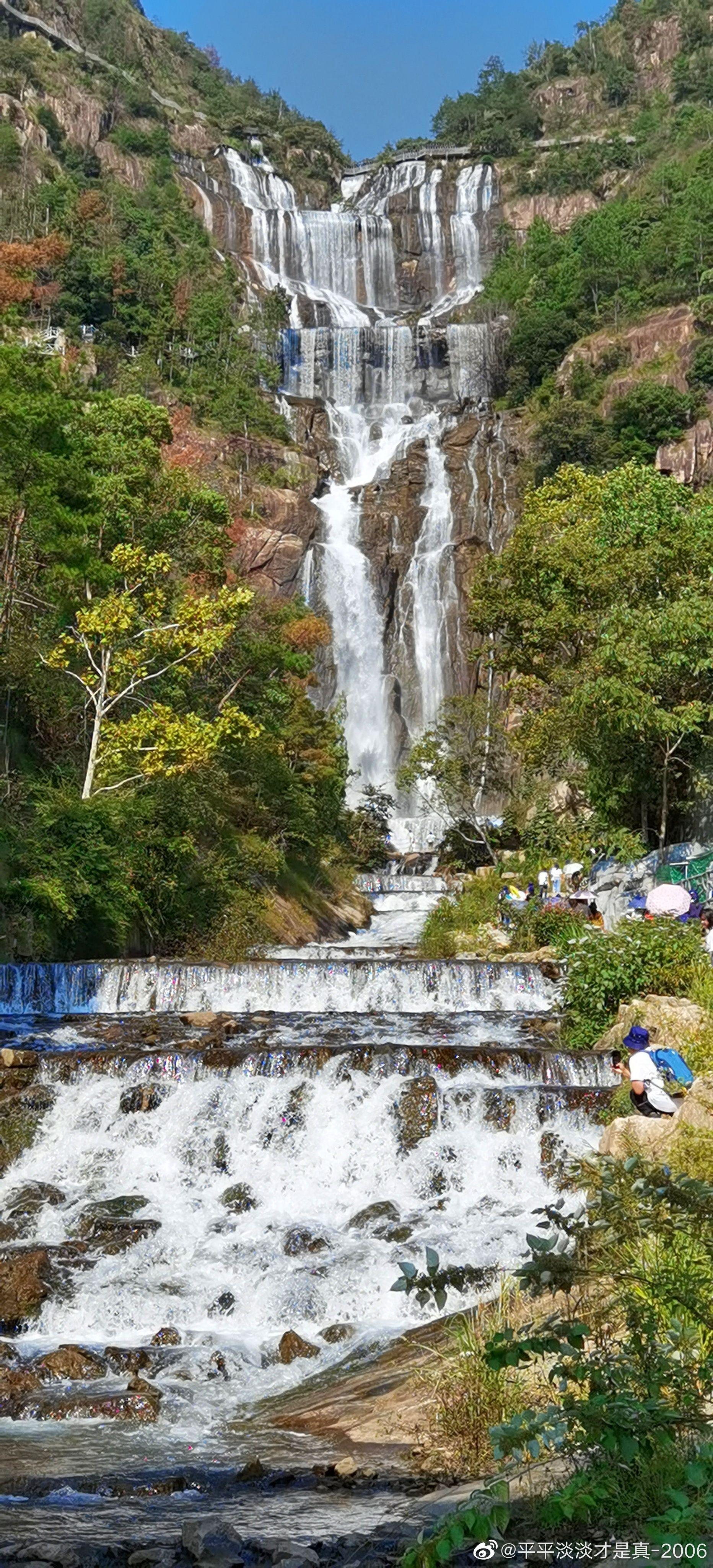 天台山大瀑布