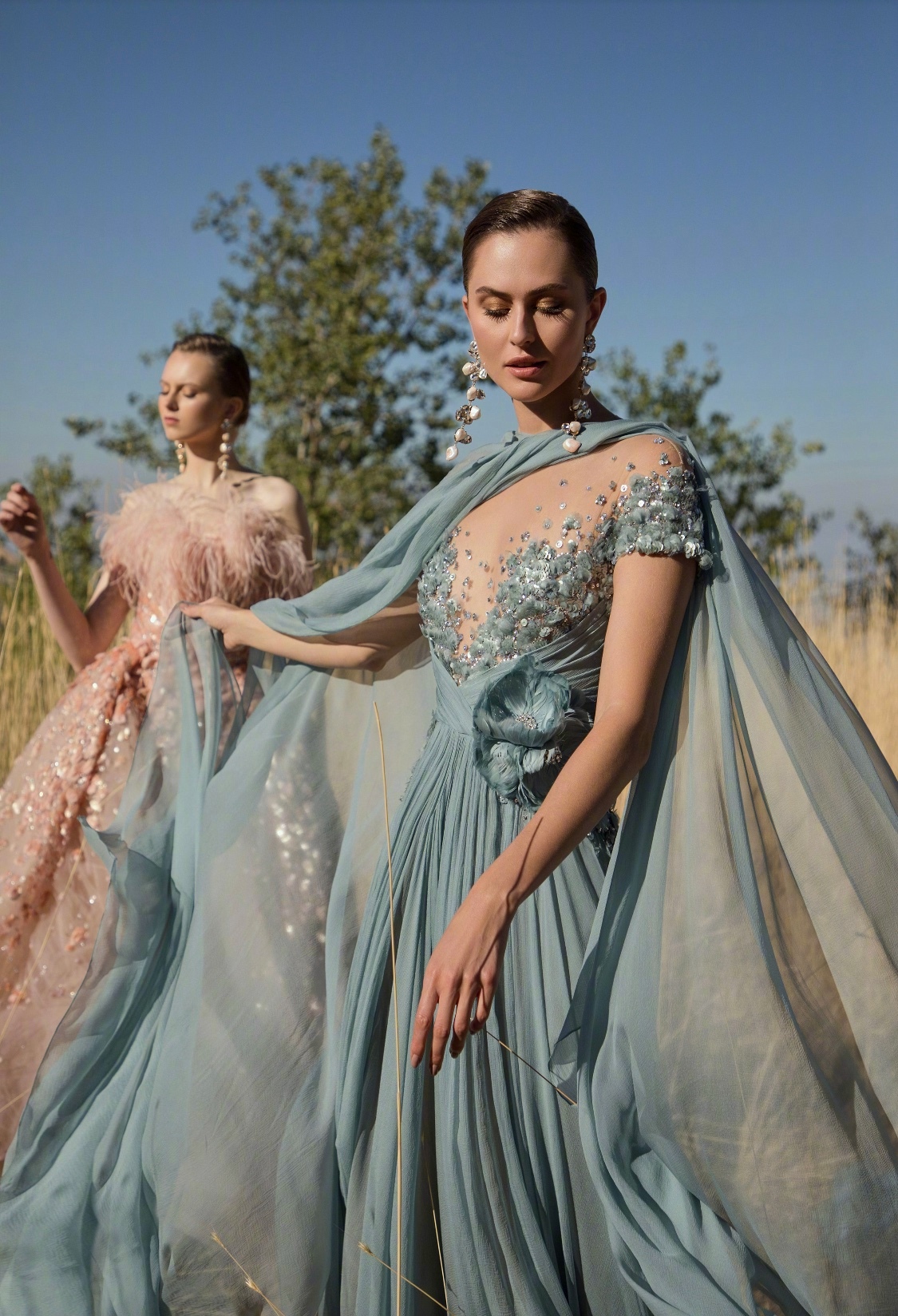 elie saab 2020秋冬高定系列——48款优雅华贵,精雕细琢的唯美礼服