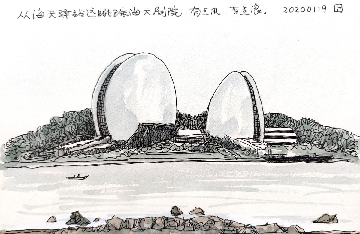 大湾风:珠海经济特区大日子,一组速写送上祝福!