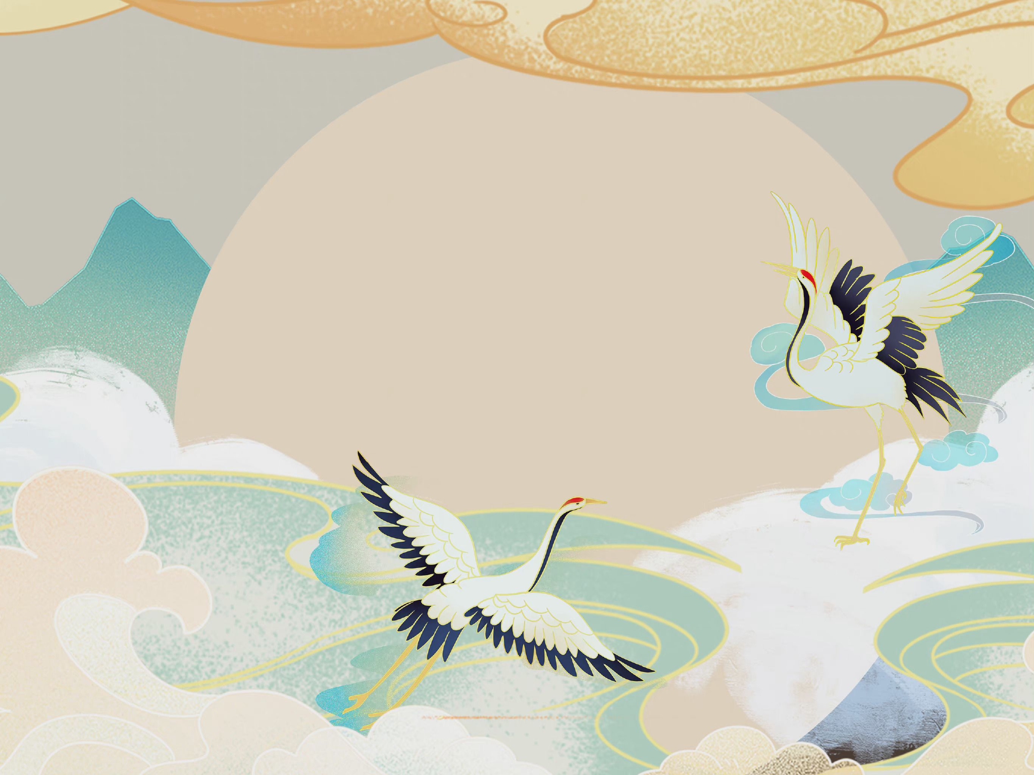 国风ipad平板壁纸