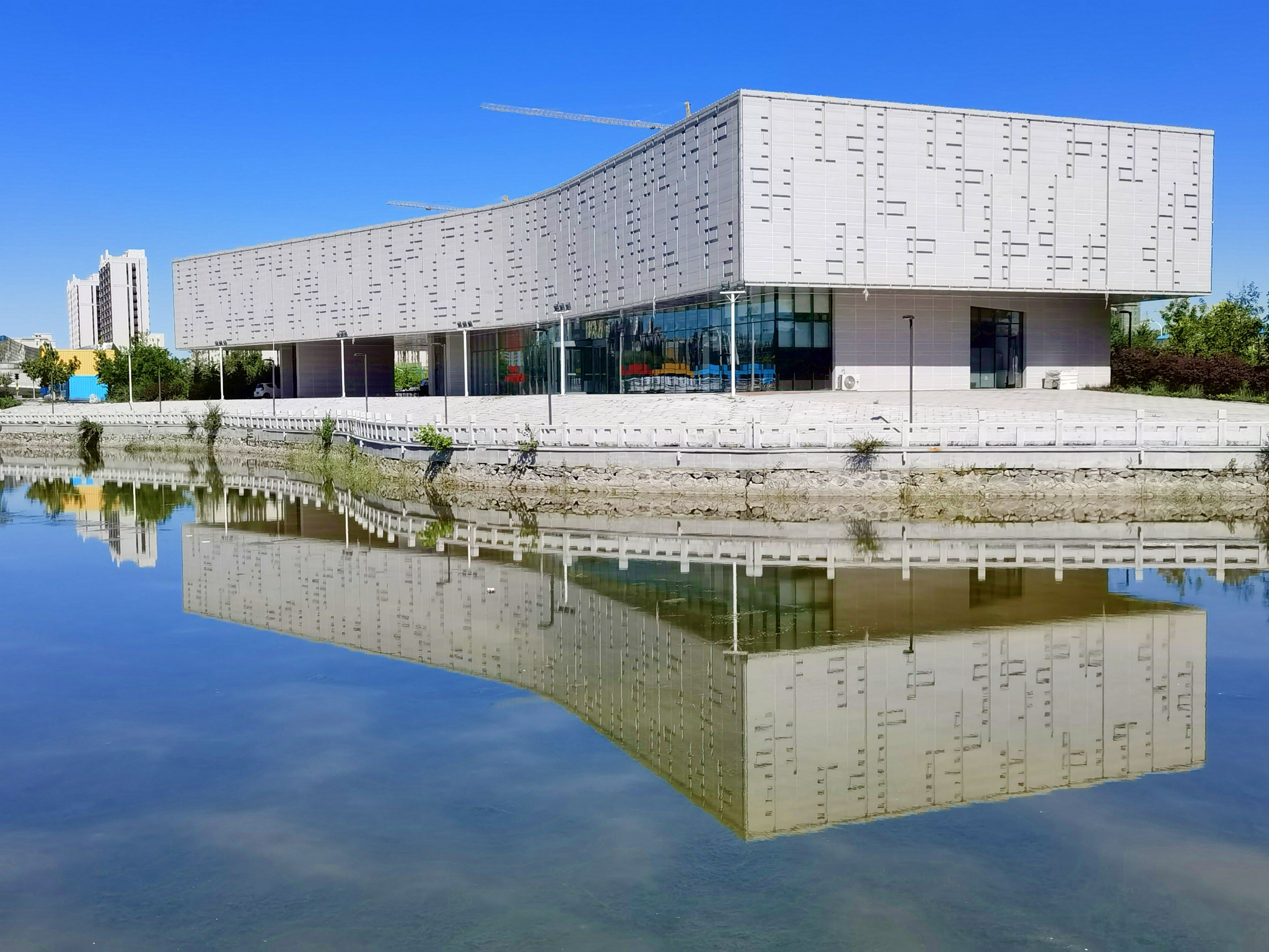 通辽市新城区乌力格尔博物馆各种建筑……__财经头条